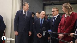 Алексей Текслер открыл на «ЧТЗ‑Уралтраке» новый участок для увеличения выпуска танковых двигателей