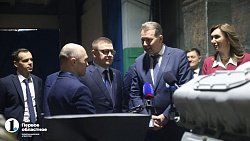 Алексей Текслер открыл на «ЧТЗ‑Уралтраке» новый участок для увеличения выпуска танковых двигателей