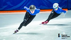 Шорт-трекисты рвутся в бой — фоторепортаж с тренировки участников спартакиады