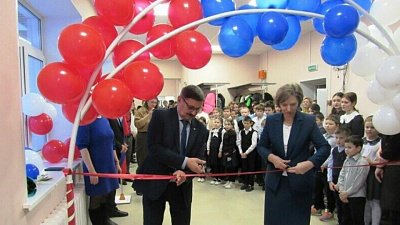 В деревне Вандышевке после капремонта открыли школу