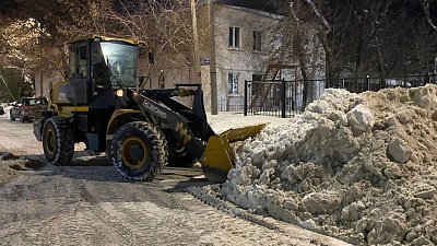 С улиц Челябинска вывезли почти 20 тысяч кубометров снега