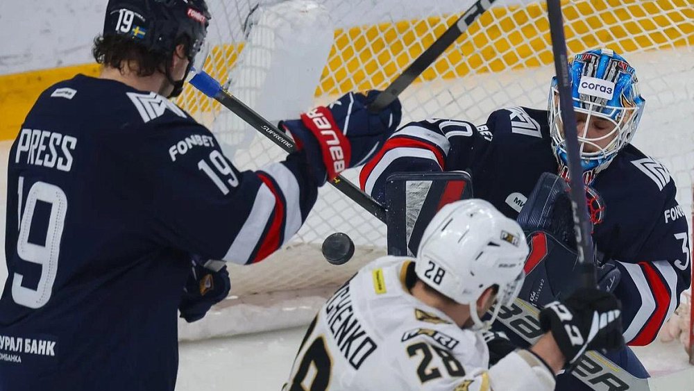 Хоккейный клуб «Металлург» разгромил «моряков» из Владивостока в чемпионате КХЛ