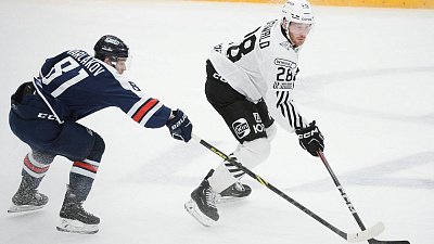 Хоккеист Джек Родуолд забросил первую шайбу за «Трактор» в чемпионате КХЛ