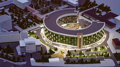 В Челябинске начинают строить хирургический корпус ЧОДКБ