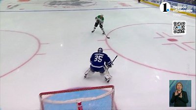 Евгений Дадонов забросил две шайбы в матче НХЛ