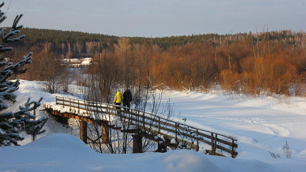 В поселке Кусинские Печи строят новый мост