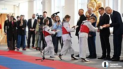 В Челябинске открыли современный спорткомплекс для школы по тхэквондо «Корё»