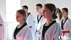 В Челябинске открыли современный спорткомплекс для школы по тхэквондо «Корё»