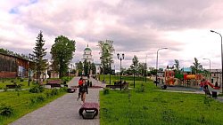 Парк на более чем 24 тысячи «квадратов» обустроили в Челябинской области по нацпроекту