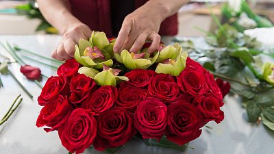 В Челябинске 33% жителей на День святого Валентина подарят цветы