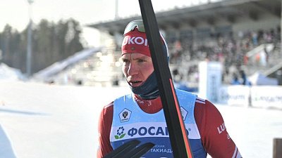 Лыжник Александр Большунов завоевал третью золотую медаль на Всероссийской спартакиаде