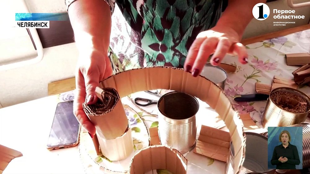 В копейской мечети делают окопные свечи