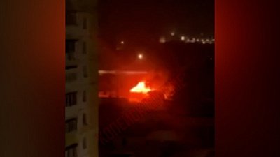 В Копейске сгорел частный жилой дом на улице Куйбышева