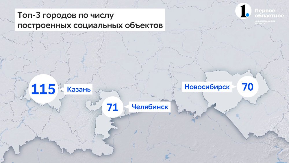 За десять лет в столице Южного Урала возвели 71 социальное учреждение