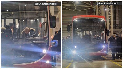 Владимиру Путину представили челябинский троллейбус