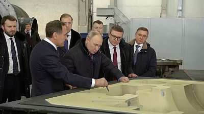 Владимир Путин посетил промышленные площадки индустриального парка «Станкомаш»