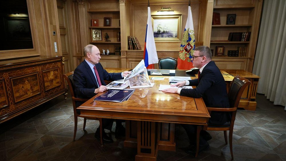 Визит президента на Южный Урал закончился двусторонней встречей с главой региона
