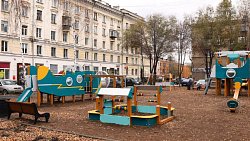 В Магнитогорске благоустроили сквер Победы