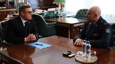 Алексей Текслер провел встречу с новым начальником ГУФСИН по Челябинской области