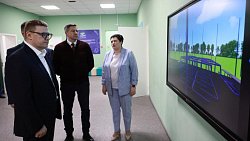 Президенту России в ходе совещания показали школу города Миасса