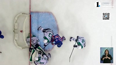 Артемий Панарин отдал голевую передачу в матче НХЛ