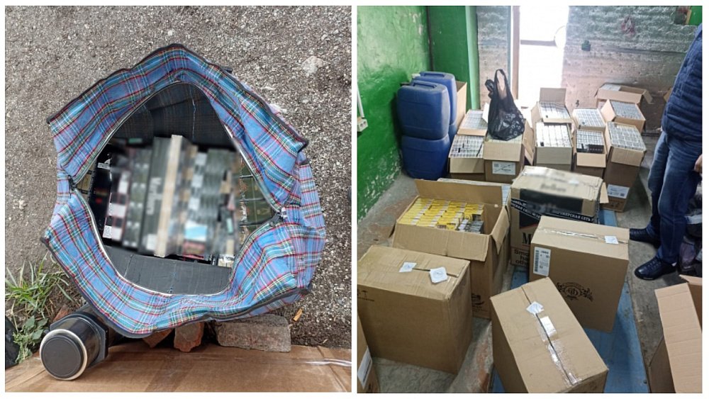 Челябинские полицейские изъяли 16 тысяч пачек немаркированных сигарет