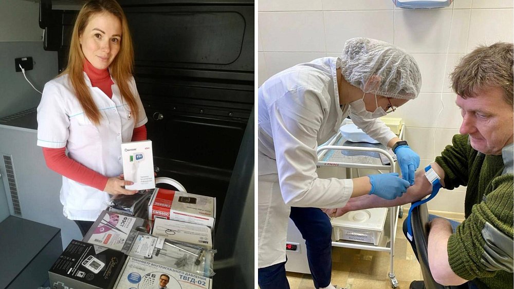 Поликлиники Челябинской области проводят выездную диспансеризацию