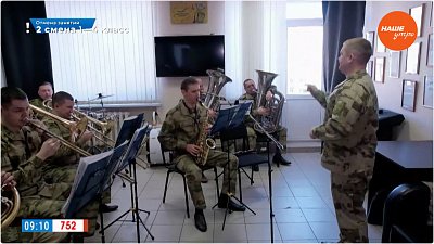 Оркестр Управления Росгвардии по Челябинской области в «Прямом включении»