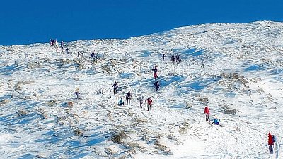 На Таганае провели выходные более 700 туристов из Москвы, Санкт-Петербурга и других городов