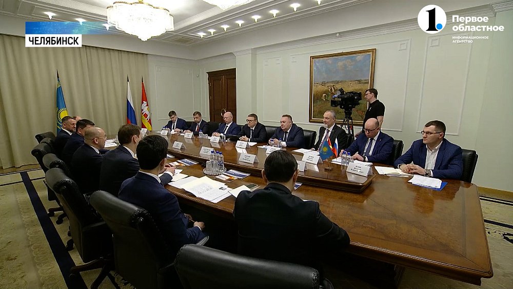 Губернатор встретился с делегацией из Казахстана