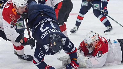 Хоккейный клуб «Металлург» сохранил лидерство на «Востоке» в чемпионате КХЛ