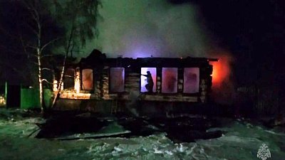 В Кизильском районе два человека погибли во время пожара