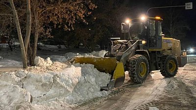 С улиц Челябинска вывезли 14 тысяч кубометров снега