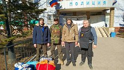 Южноуральцы доставили гуманитарную помощь жителям Авдеевки