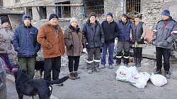 Южноуральцы доставили гуманитарную помощь жителям Авдеевки