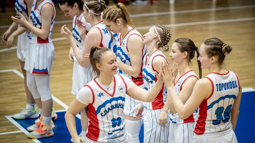 Баскетбольный клуб «Славянка» взял реванш у «Динамо‑2» в Высшей лиге