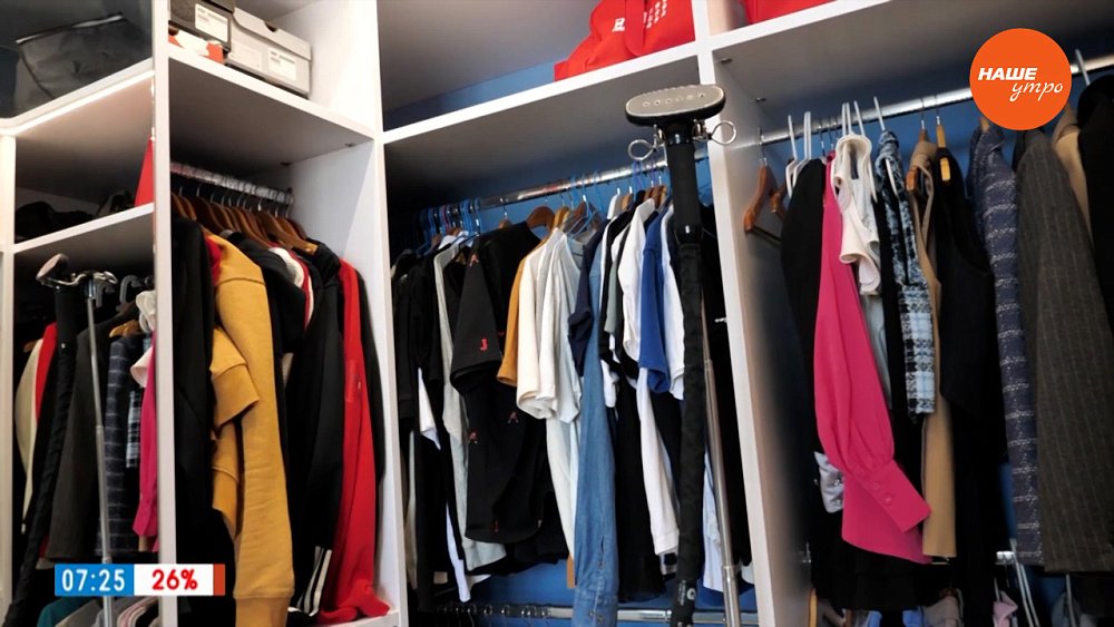 Современная гардеробная в рубрике «Уютное решение»