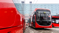 В Челябинске запустили новые троллейбусы на маршрут № 12