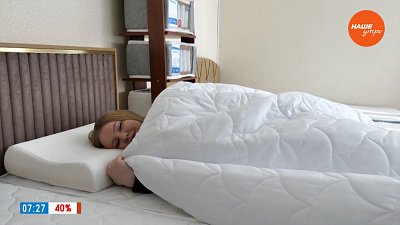 Выбираем матрас в сюжете «Здоровый сон»