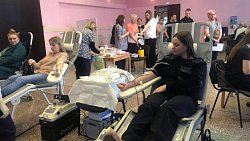 В Челябинской области полицейские сдали кровь для пациентов больниц