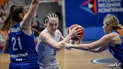 Баскетбольный клуб «Славянка» взял реванш у «Енисея‑2» в Высшей лиге