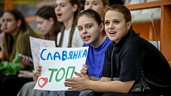 Баскетбольный клуб «Славянка» взял реванш у «Енисея‑2» в Высшей лиге