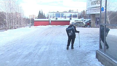 В Миассе работает уникальный курьер