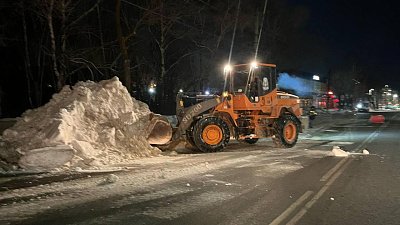 С улиц Челябинска вывезли почти 13 тысяч кубометров снега