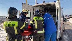 В Челябинской области отработали действия при паводке и подтоплении домов