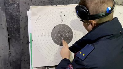 Полицейские Миасса соревнуются в меткости