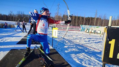 Озерчанин Роман Летягин завоевал золото чемпионата России по ачери-биатлону