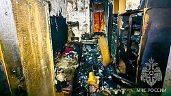 В Челябинске на пожаре в общежитии погиб мужчина