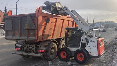 В Челябинске 282 единицы техники убирают снег