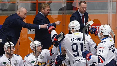 Хоккейный клуб «Металлург» вышел во второй раунд плей-офф Кубка Гагарина